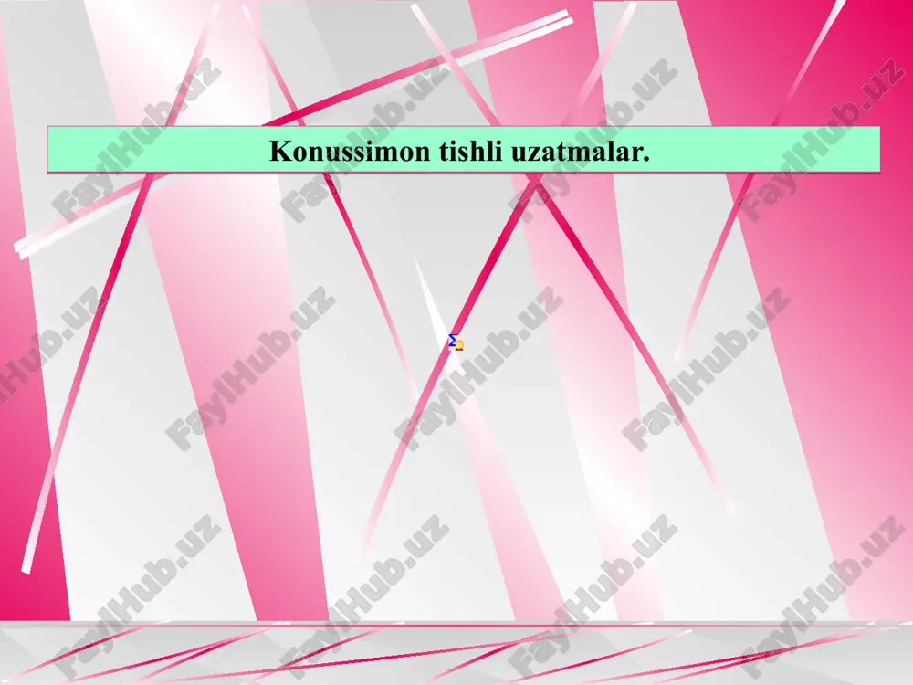 konussimon tishli uzatmalar — PPT