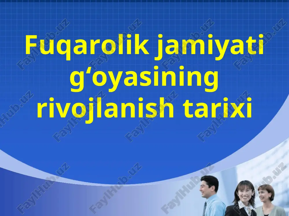 fuqarolik jamiyati g‘oyasining rivojlanish tarixi — PPT