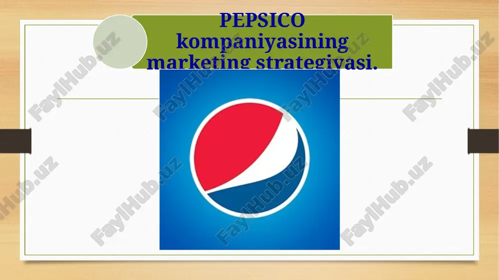 pepsi-cola — PPTX