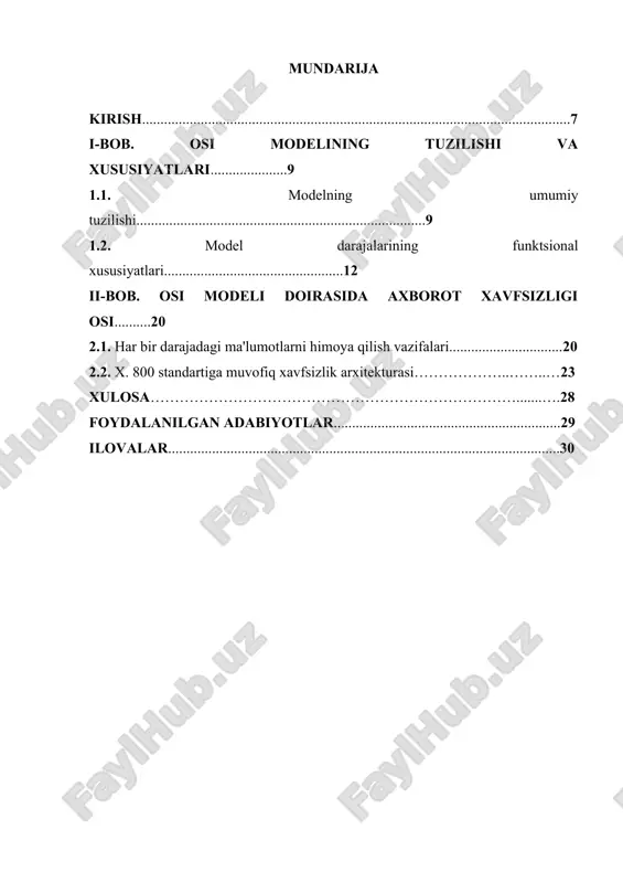 kompyuter tarmoqlari — DOCX