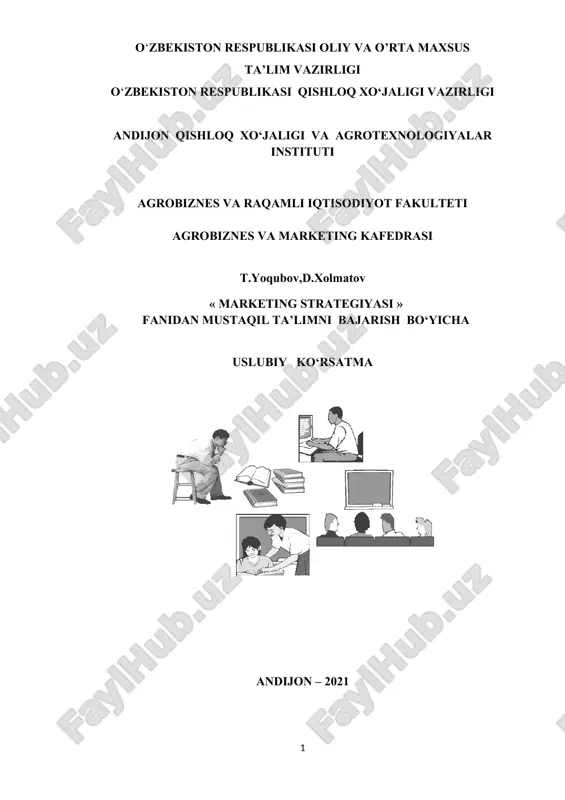 marketing strategiyasi — DOC
