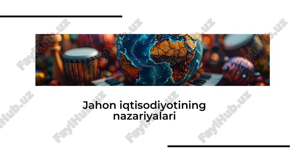 iqtisodiyot nazariyalari — PDF