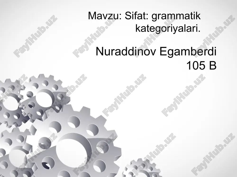 lotin tilidan grammatik kategoriyalar mavzusiga pptx — PPTX