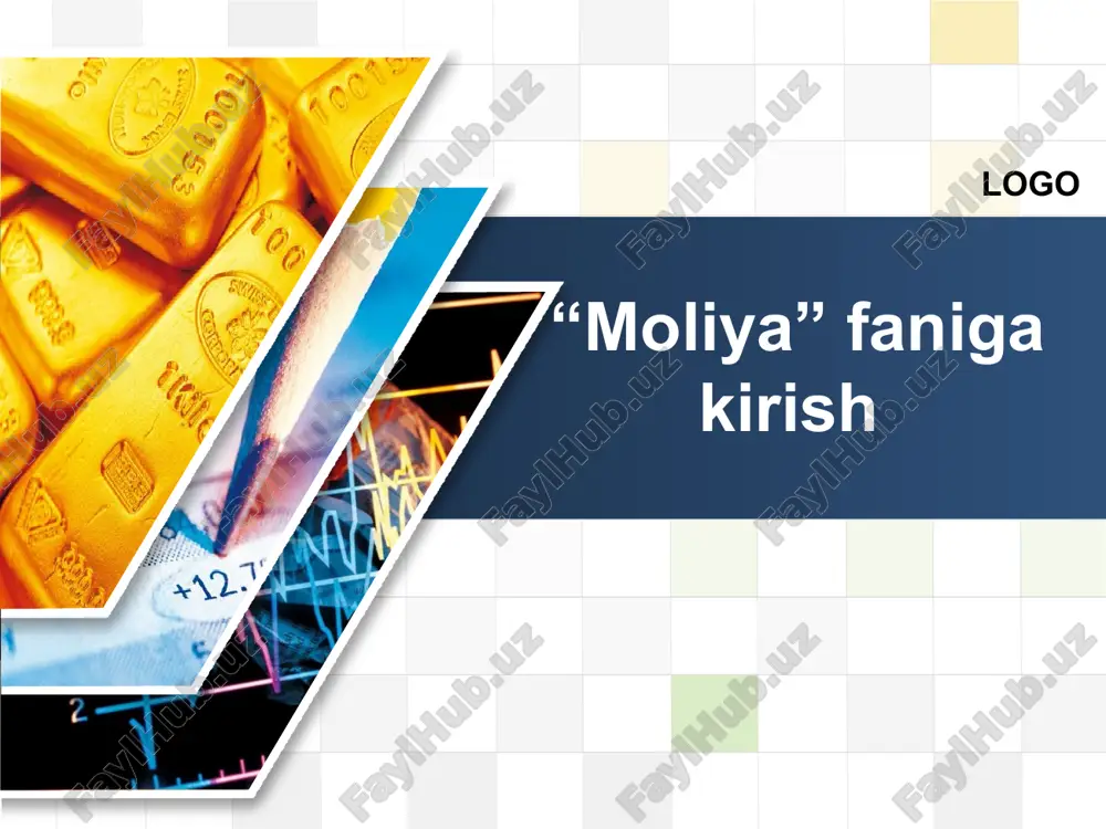 moliya asoslari — PPTX