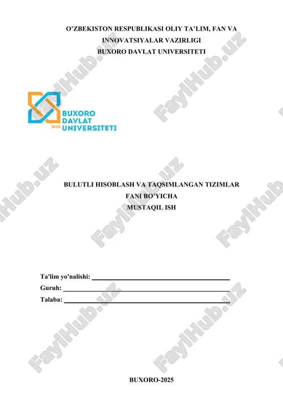 internet buyumlari (iot) texnologiyasi — DOCX