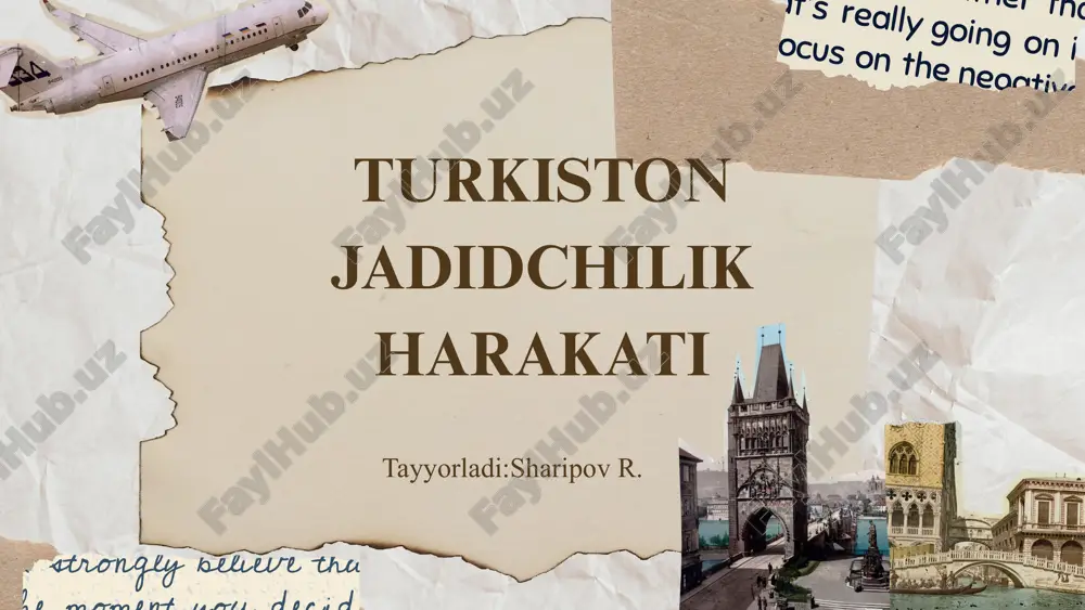 mahmudxo‘ja behbudiy - yangilik jarchisi — PPTX