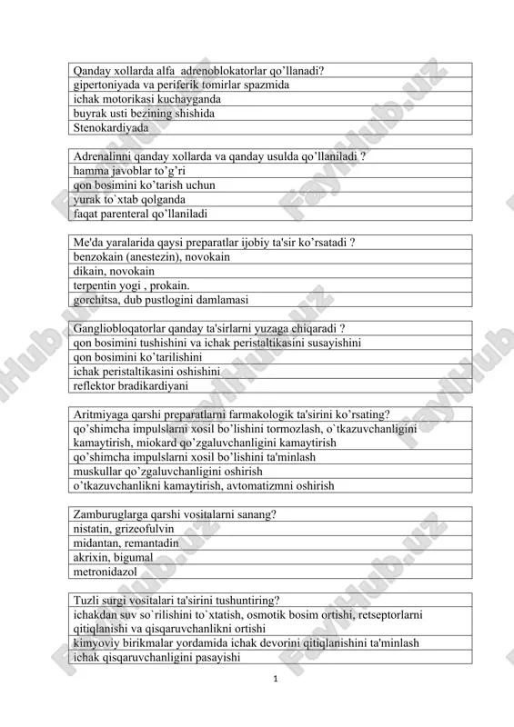 alfa adrenoblokatorlar — DOC
