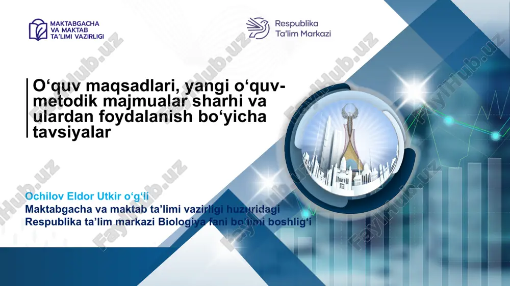 o‘quv-metodik majmualar — PPTX
