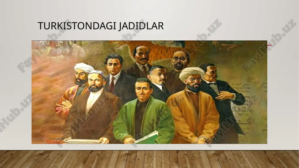 turkiston dagi jadidlar — PPTX
