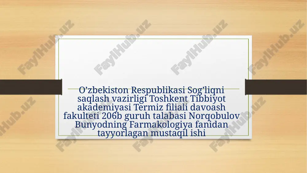 farmakopeya — PPTX