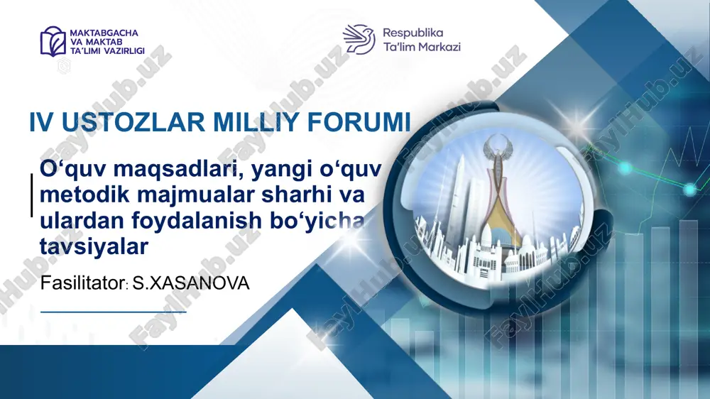 ustozlar milliy forumi — PPTX
