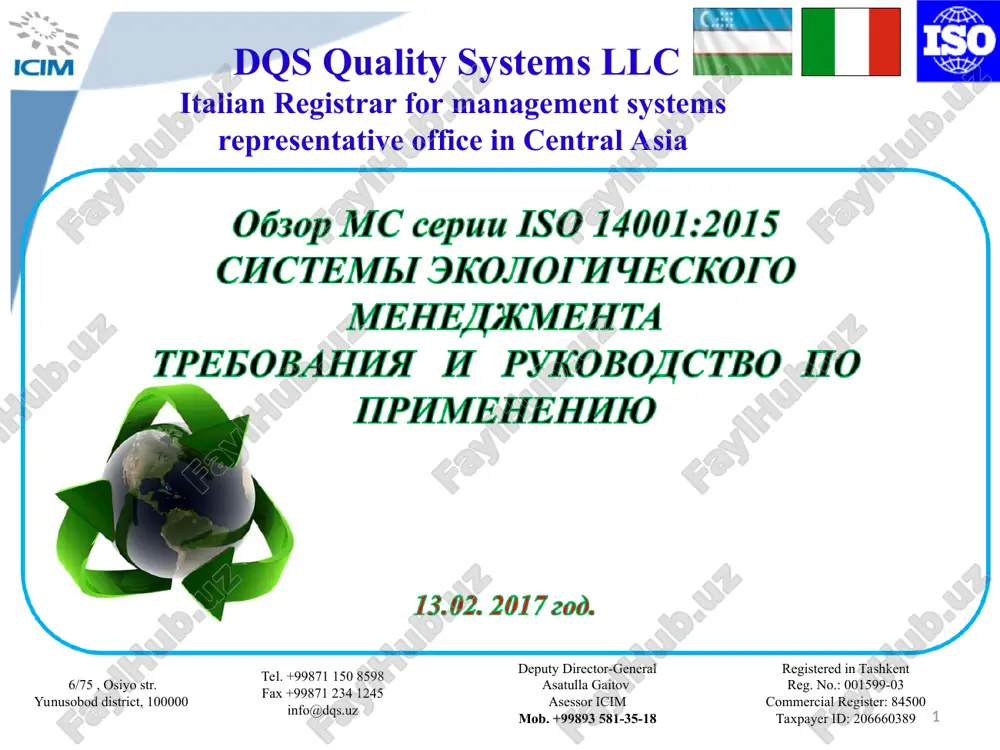 dqs quality systems llc — PPT