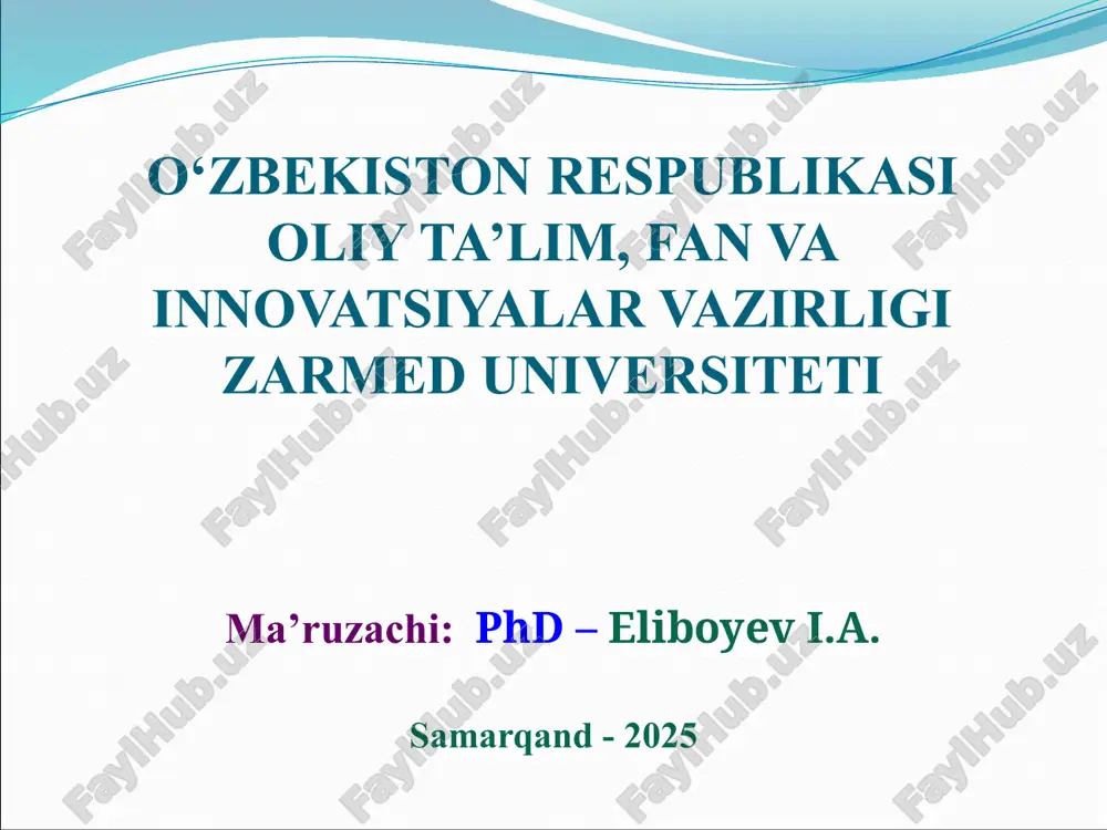 sirthodisalari — PPTX