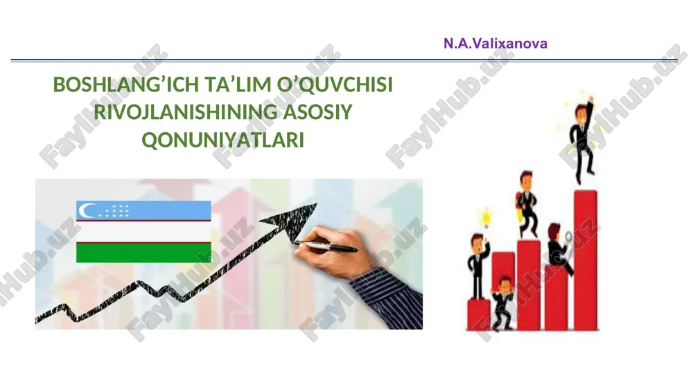boshlang’ich ta’lim o’quvchisi rivojlanishining asosiy qonuniyatları — PPT
