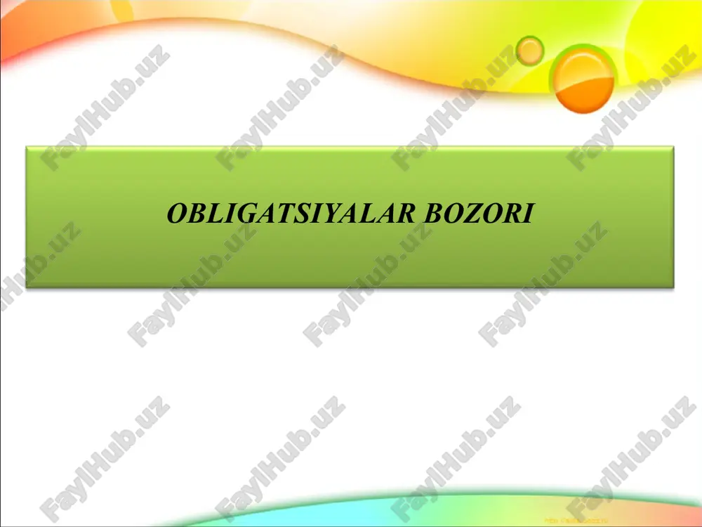 obligatsiya — PPT