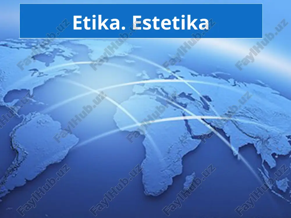 etika. estetika — PPT