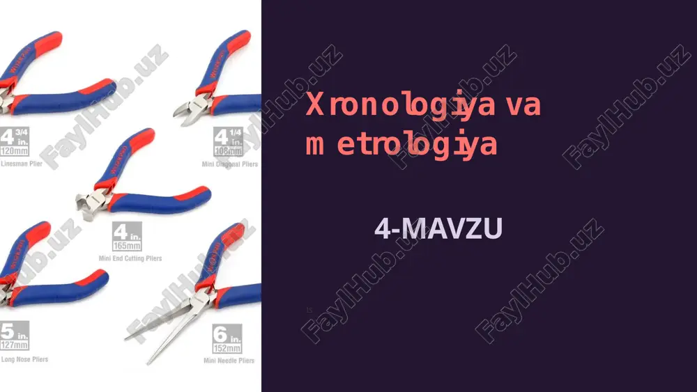 linesman plier mini diagonal pliers — PPTX