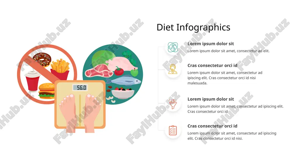 diet infographics — PPTX