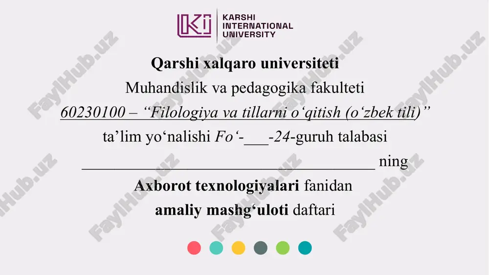 multimediali interaktiv elektron darslik yaratish dasturlari — PPTX