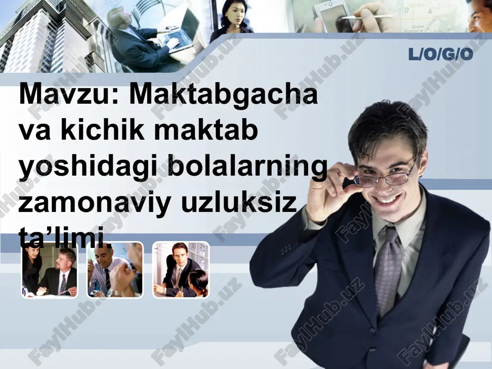 ta'lim tizimi haqida ma'lumotlar — PPT