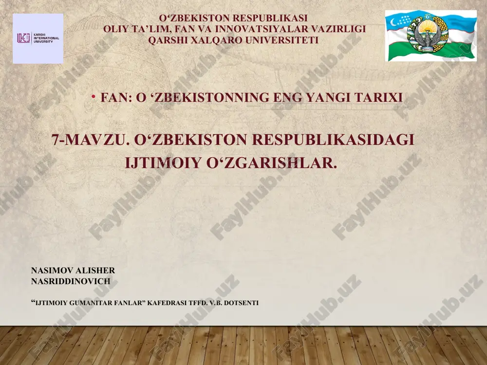 ijtimoiy gumanitar fanlar — PPT