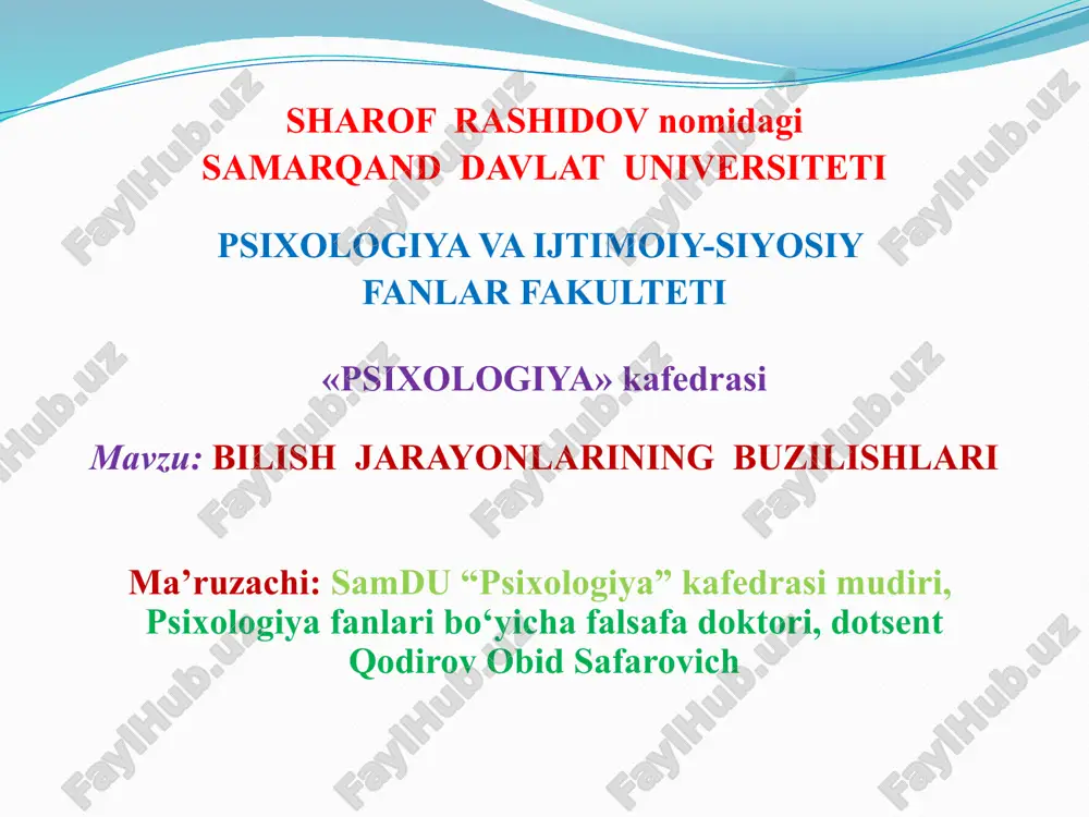 sharof rashidov — PPTX