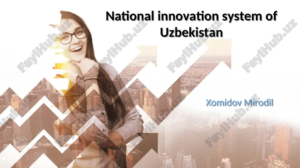 national innovation system of uzbekistan — PPT