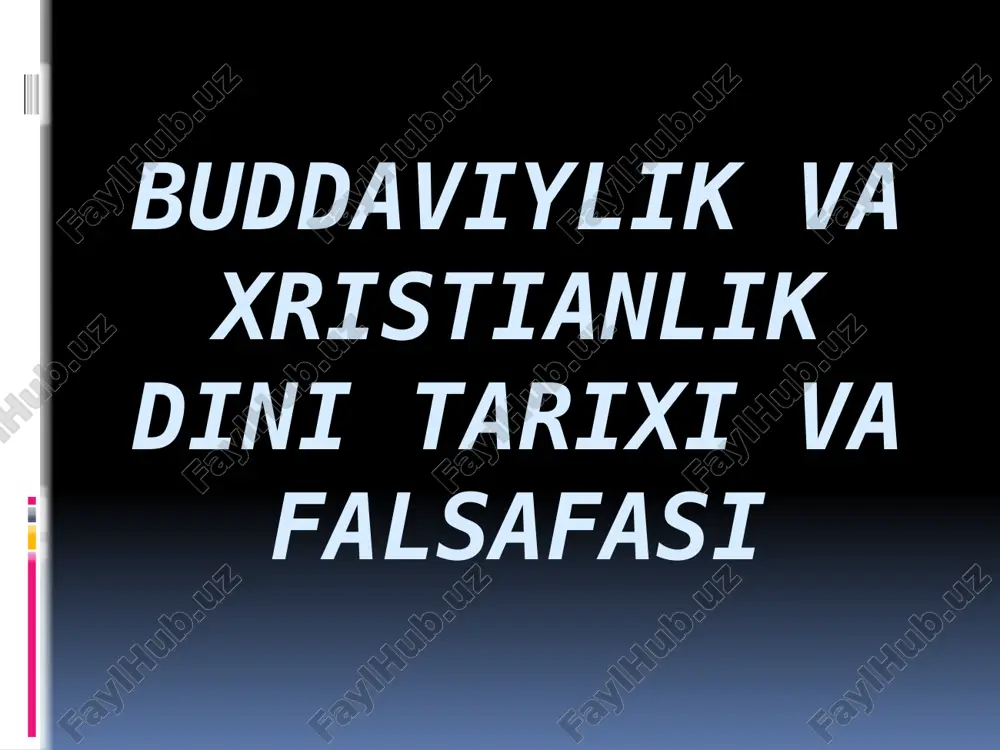 xristianlik — PPTX