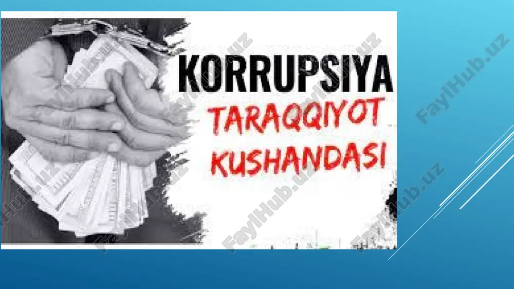 korrupsiya — PPT