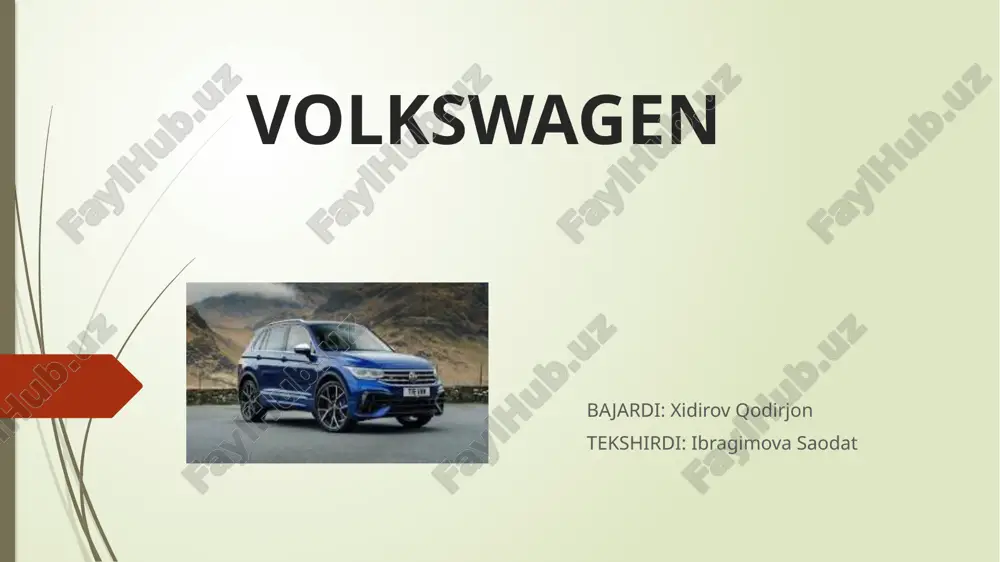 volkswagen — PPTX