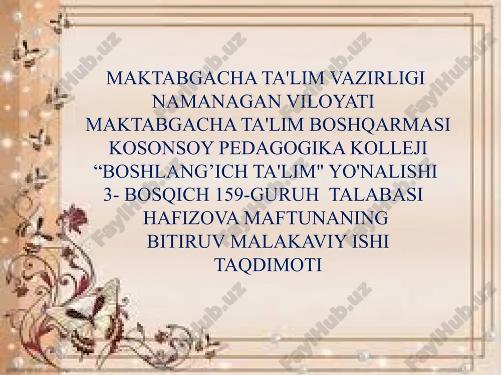 naqoshlik san'ati — PPTX