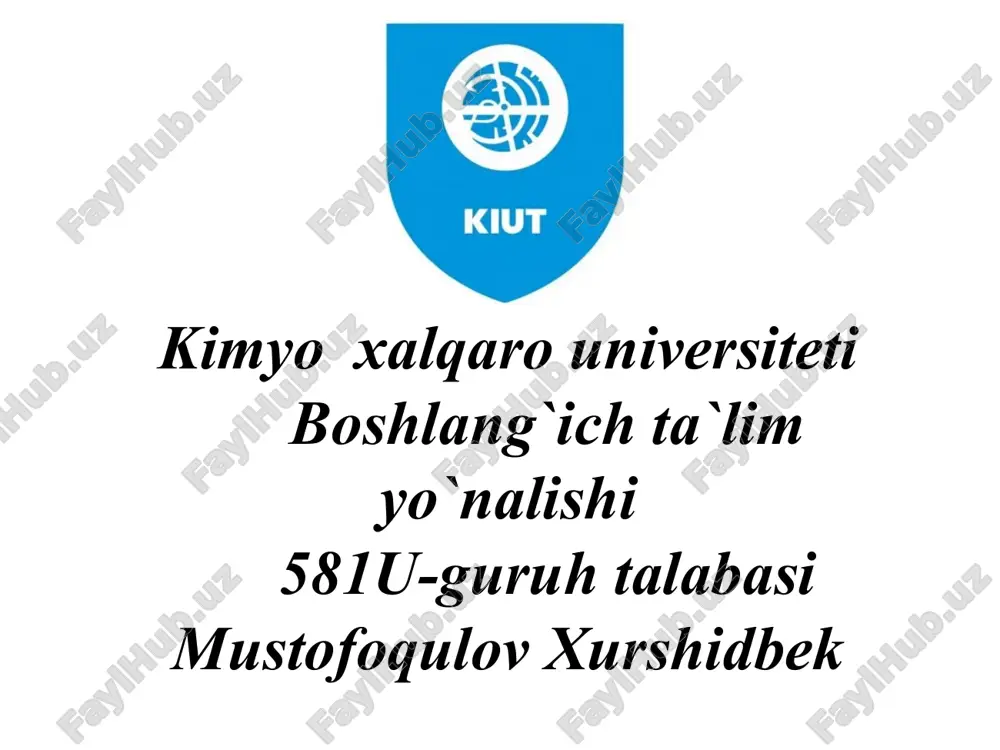 sharq va g`arb allomalarining kashfiyotlari — PPTX