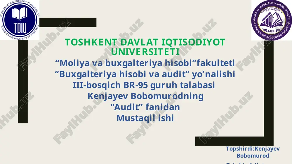 tahliliyamallar — PPTX