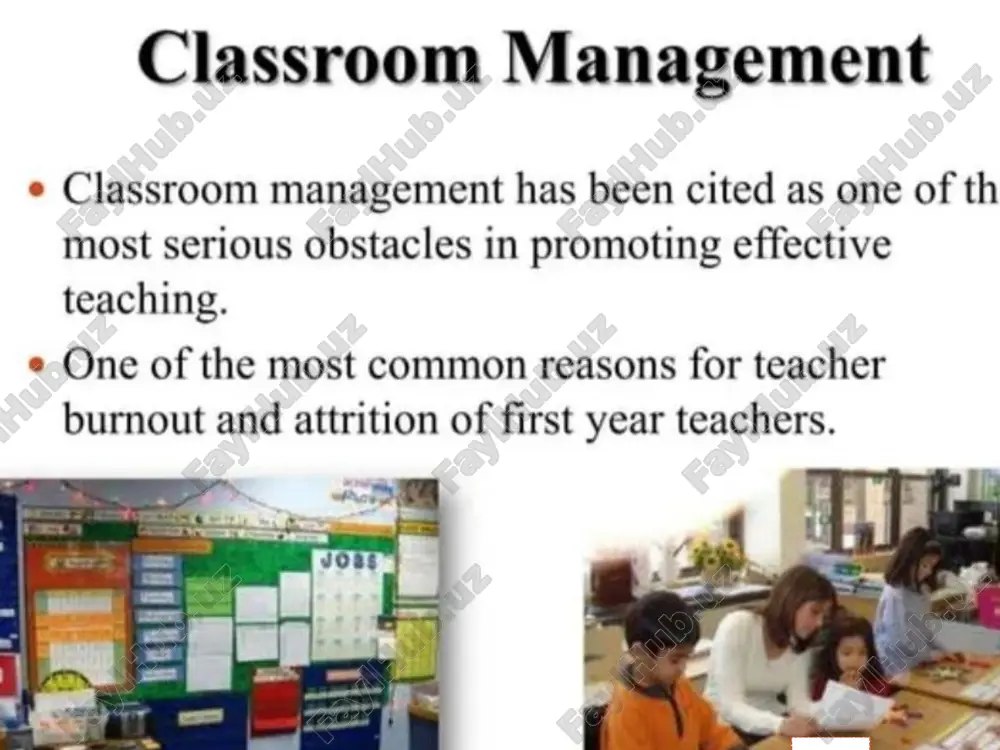 classroom management — PPTX