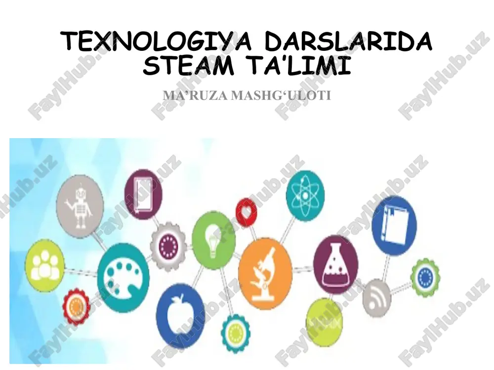steam ta’limi — PPTX
