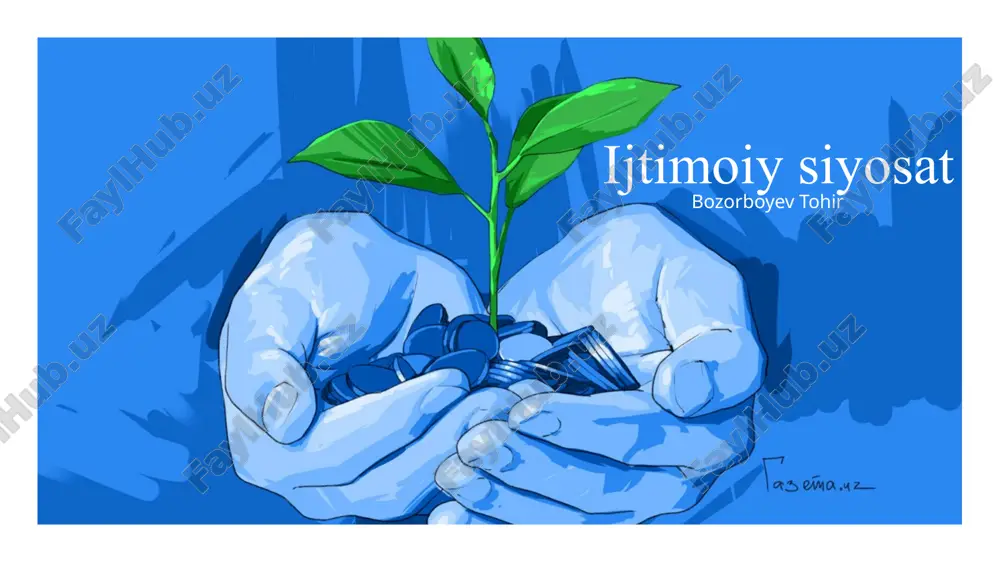 ijtimoiysiyosat — PPTX