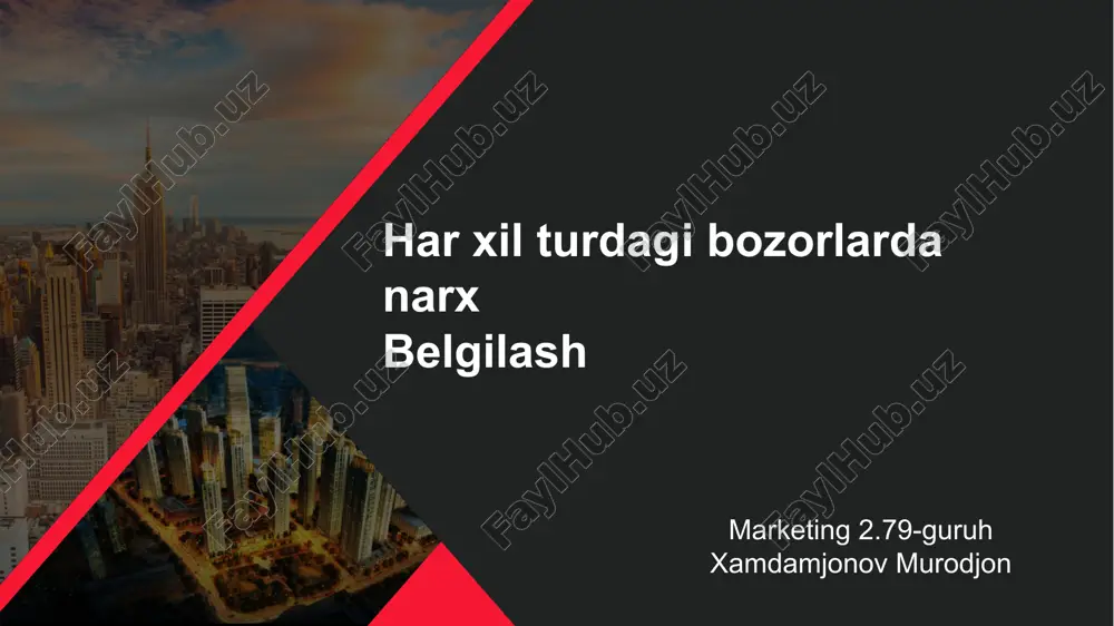 bozorlar haqida — PPTX