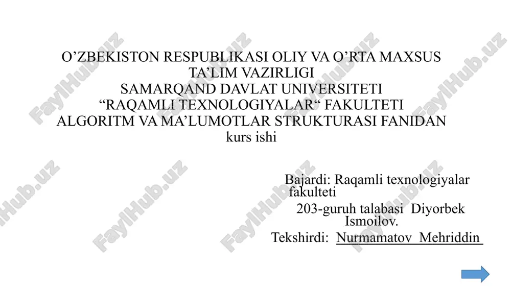 deykstra algoritmi — PPTX