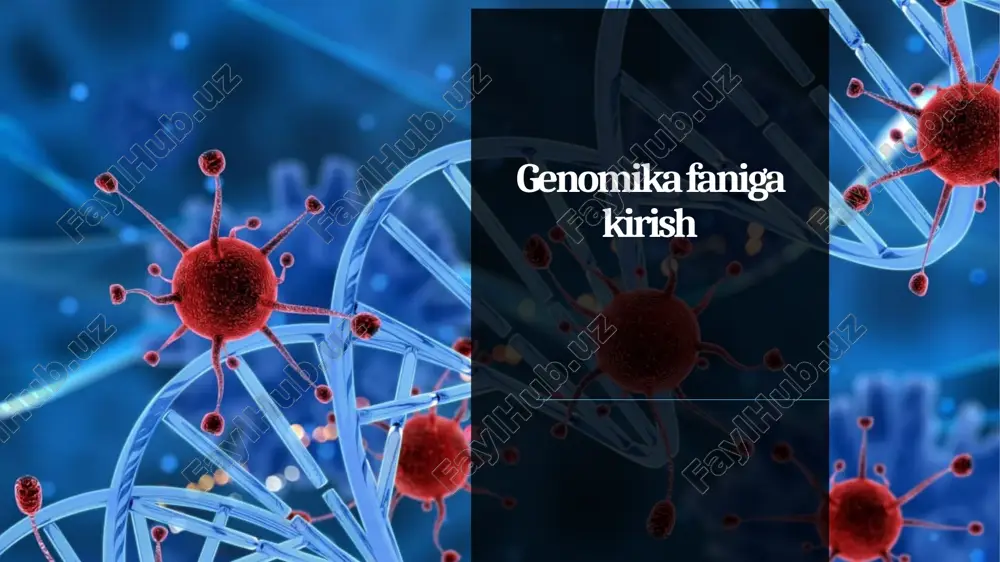 genomikafanigakirish — PPTX