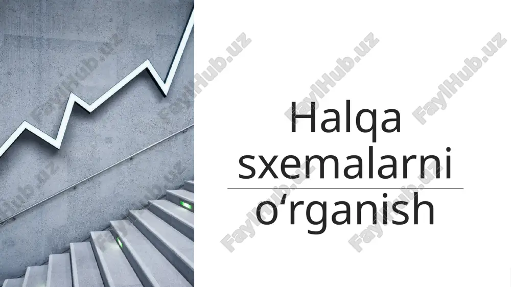 halqa sxemalarni o‘rganish — PPTX
