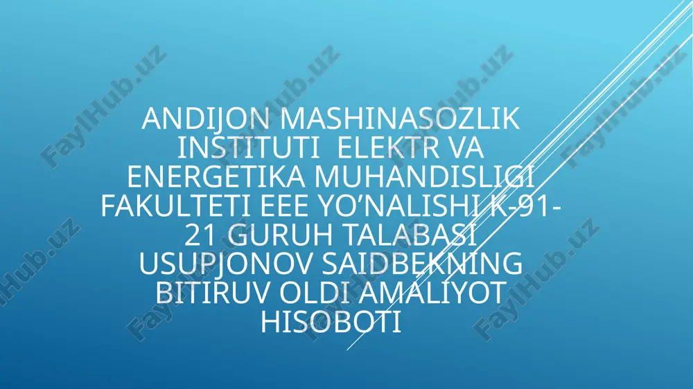 jv «uz‑hanwoo» llc — PPTX