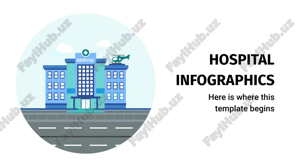 hospital infographics — PPTX