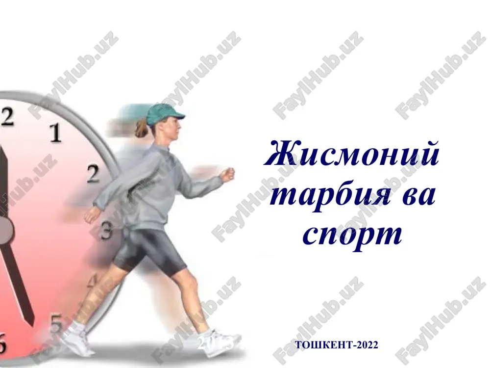 jismoniy tarbiya va sport — PPT