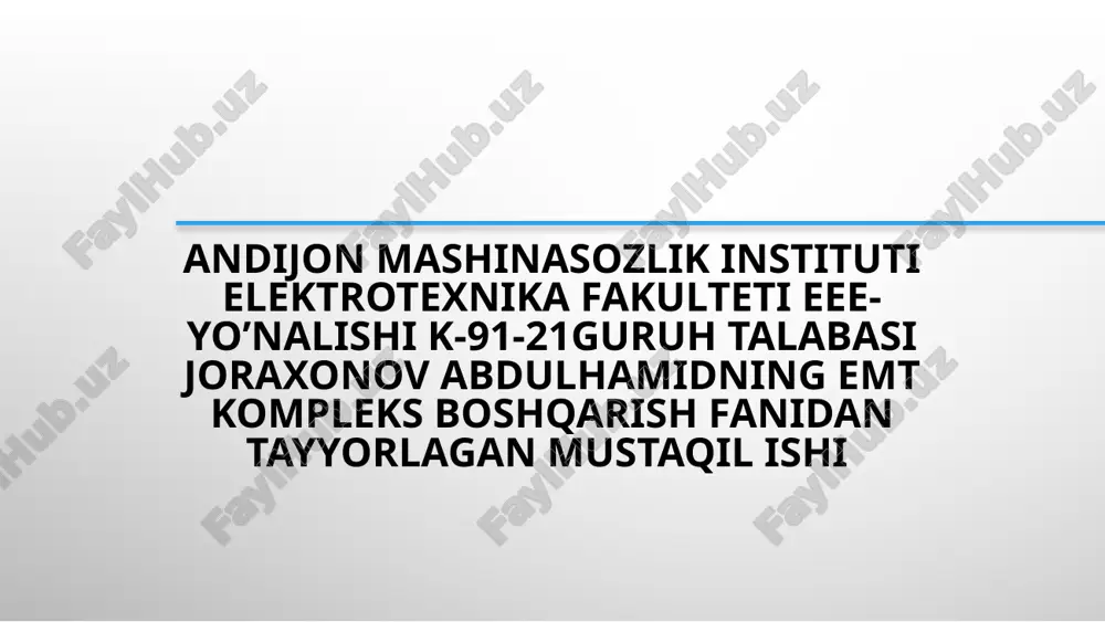 avtonominvertorlar — PPTX