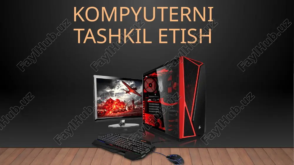 kompyuterni tashkil etish — PPTX