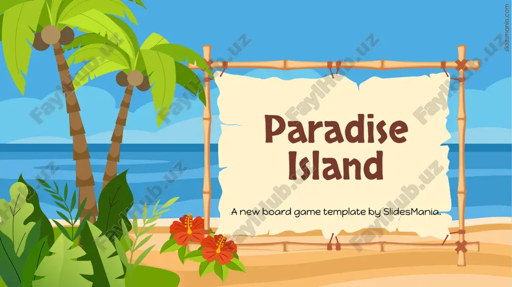 paradise island — PPTX