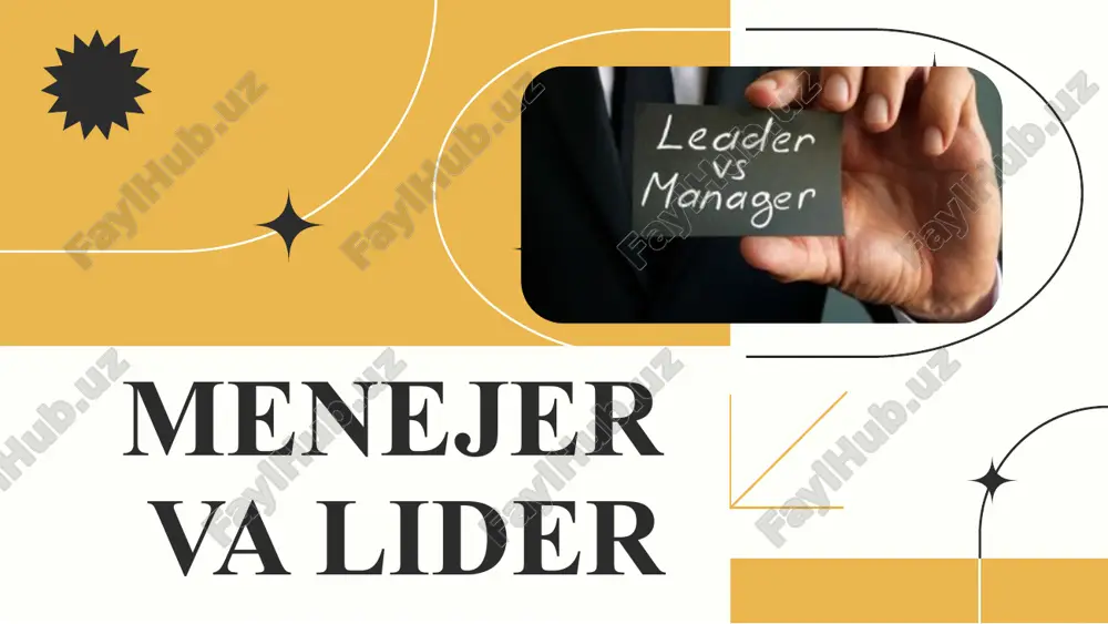 menejerva lider — PPTX