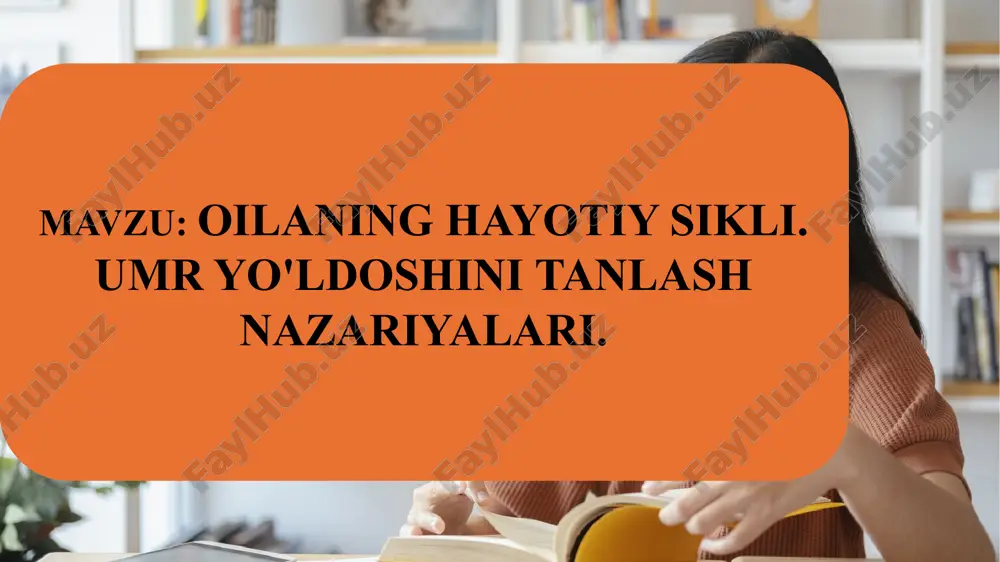 o'laning hayotiy slikli — PPTX