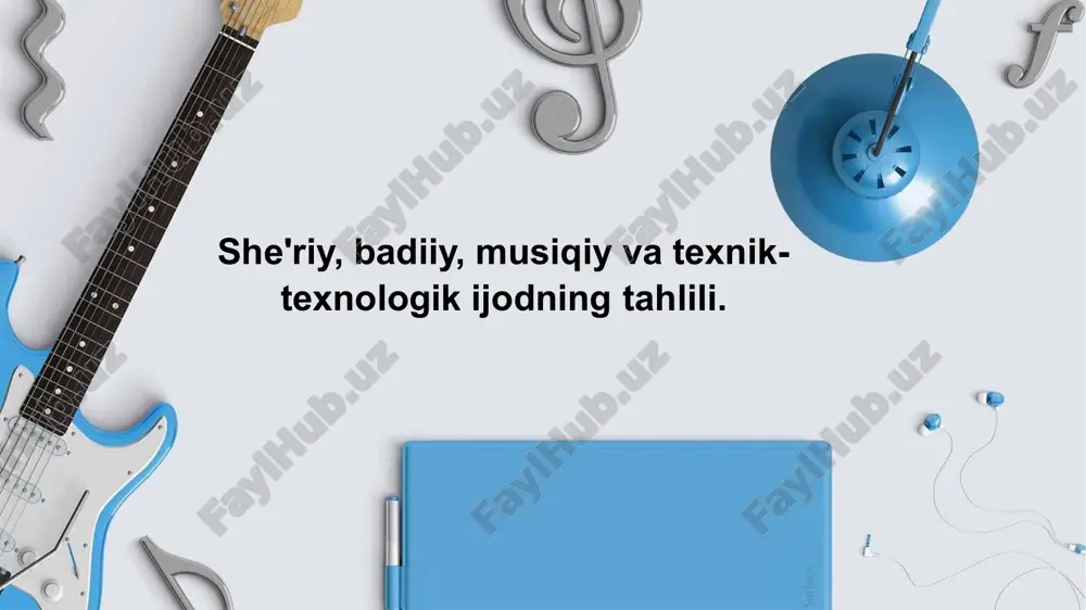 badiiy tasvirlarni loyihalash texnikasi — PPTX
