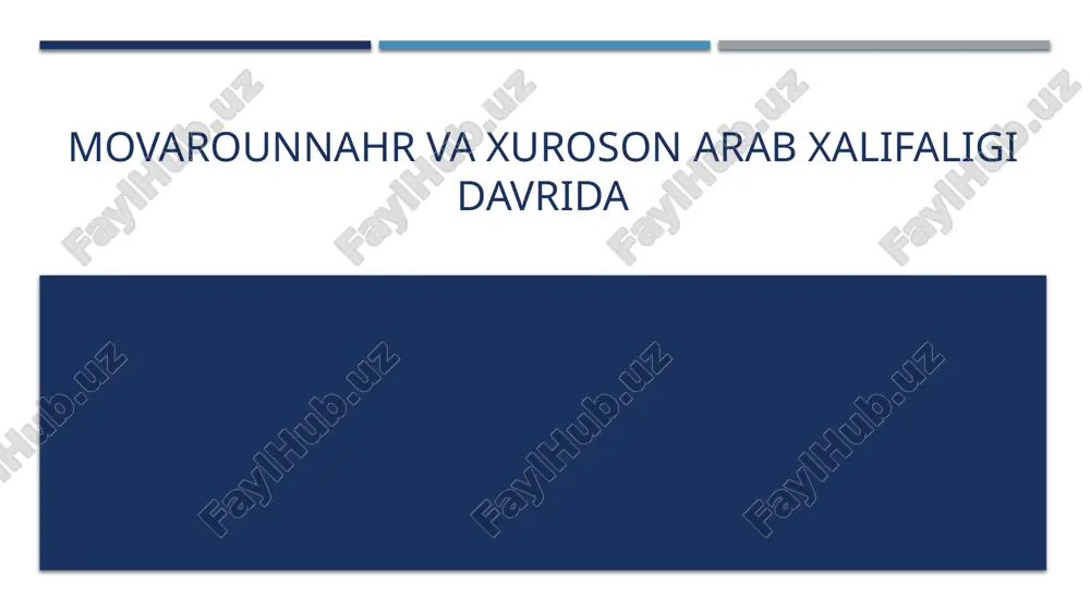 xuroson noibi qutayba ibn muslim — PPTX